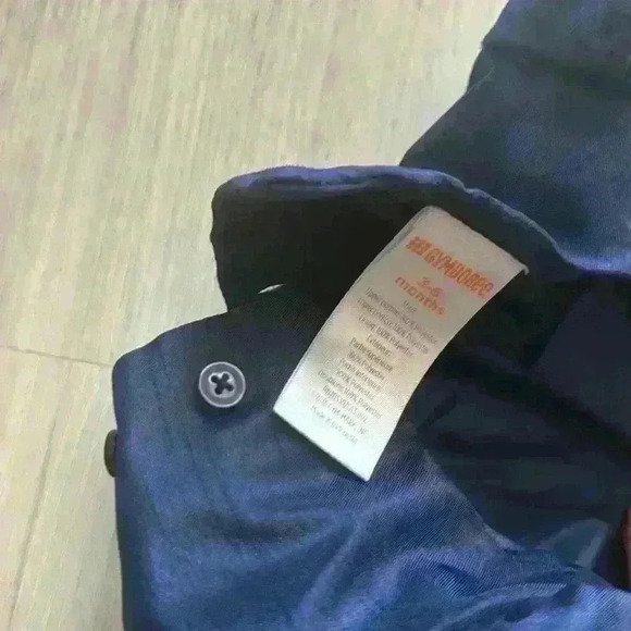 Gymboree holiday plaid dress size 3-6m - Picture 2 of 3